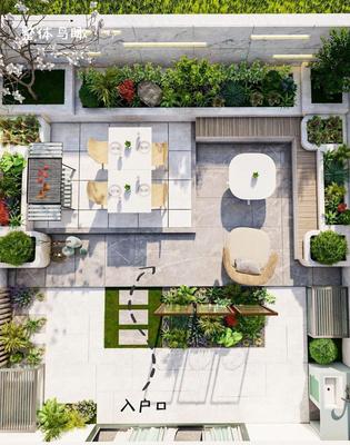 50㎡左右庭院花園如何設(shè)計(jì)?雖然面積很小,也要做到小而精致