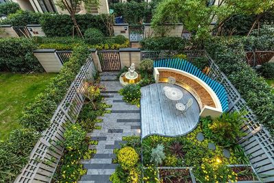 國內超美庭院設計案例，有院子的值得借鑒！