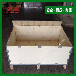 出口免熏蒸木箱膠合板可折疊拼裝舌型扣木質包裝箱廠家直銷的優勢與應用